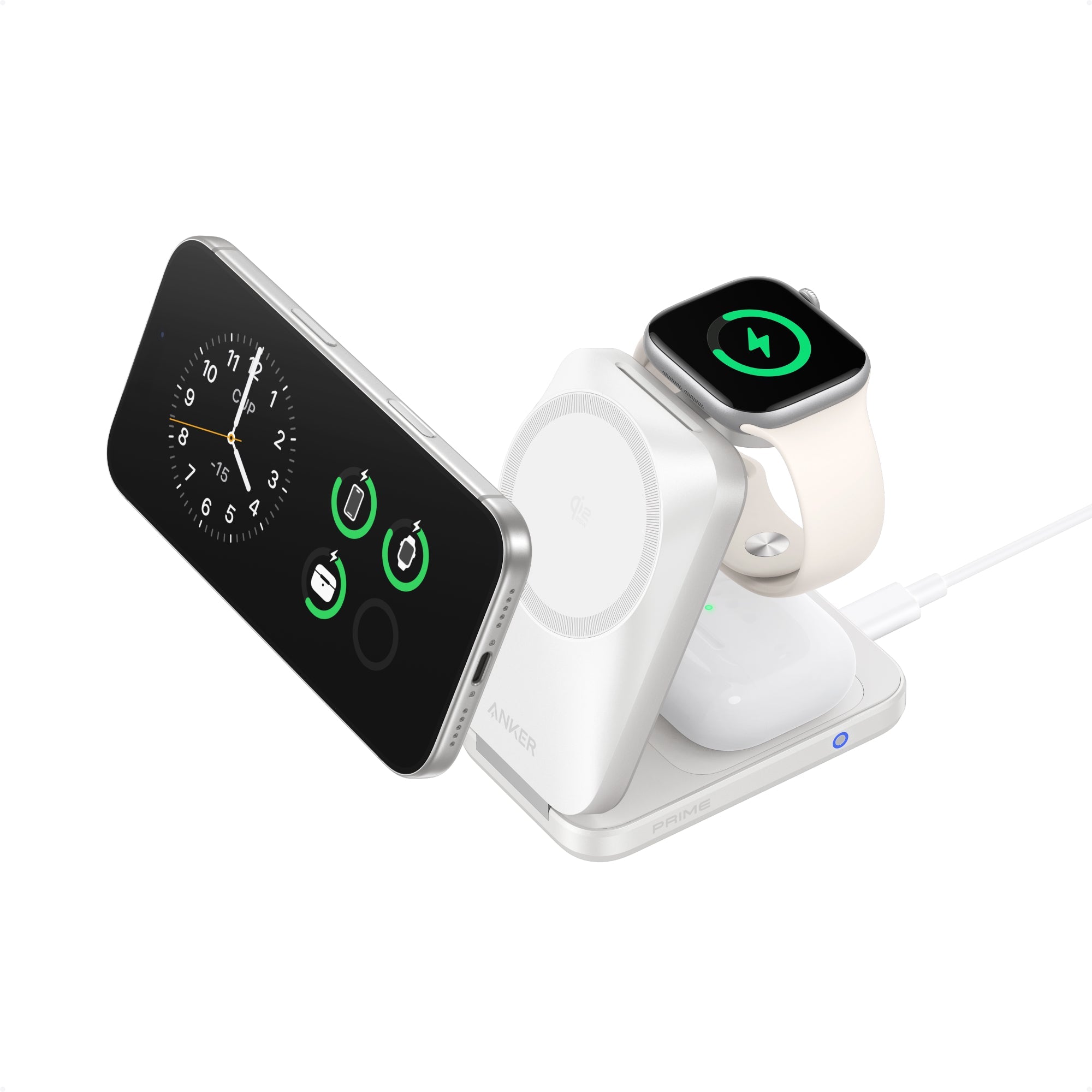 Anker Prime Wireless Charging Station (3-in-1, MagGo, AirCool, Foldable)